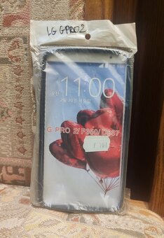 Etui/plecki do telefonu typu S-CASE do LG G Pro2 - 3