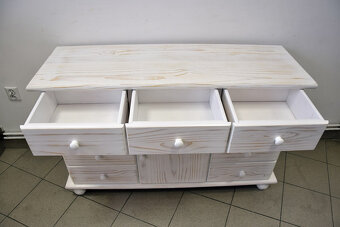 komoda z drewna sosnowego - jak nowa - 3