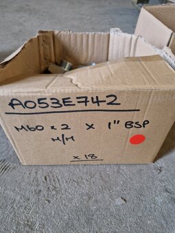 📌 Metalowe złączki z gwintem – M60x2 / 1" BSP - 3