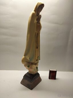 Duża Figura Matka Boska,Boża z Fatimy 36cm - 3
