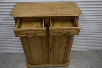 komoda z drewna dębowego - super stan - 3