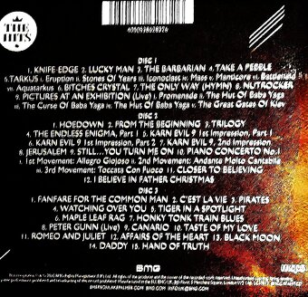 Znakomity Potrójny Album CD EMERSON LAKE PALMER - 3CD The Ul - 3