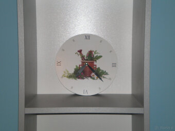 Sprzedam zegar wiszący do kuchni, średnica 25 cm. - 3