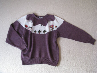 Stylowy, zimowy sweterek damski, rozm. L - 3