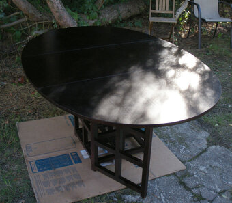 Stół Rennie Mackintosh ze składanym blatem (drewno) - 3