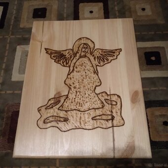 Obrazy drewniane wypalane - 3