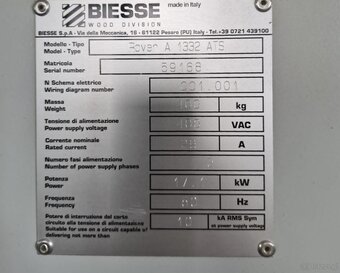 Frezarka Centrum Obróbcze CNC BIESSE ROVER A 1332 ATS – Do d - 3