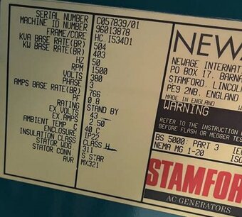 Generator PETBOW CV403S - 3