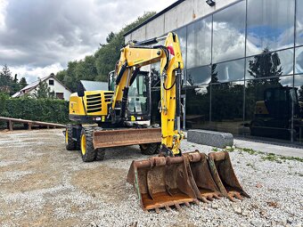 Yanmar B95W KOPARKA KOŁOWA 2020R. MTH: 2614 | KOMATSU PW 98 - 3