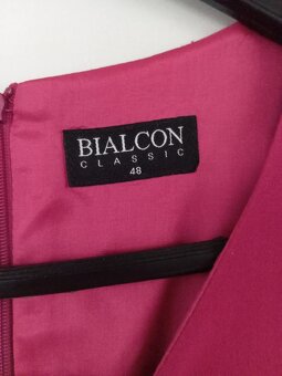 Sukienka Suknia馃憲 Wizytowa Plus Size D艂uga Bialcon 42/44 R贸偶 - 3