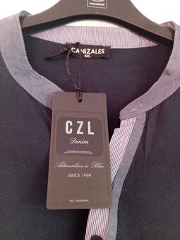 Bluza Koszula Męska Bawełna 5XL Canizales Plus Size Długi Rę - 3