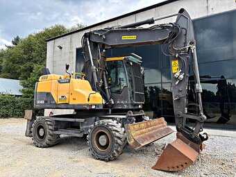 Volvo EW140D KOPARKA KOŁOWA 2015R | JCB HD110WT 4F, JCB Hydr - 3