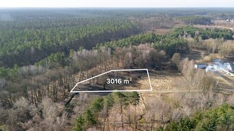 Działka z wydanymi warunkami 120 zł/m2 las jezioro - 3