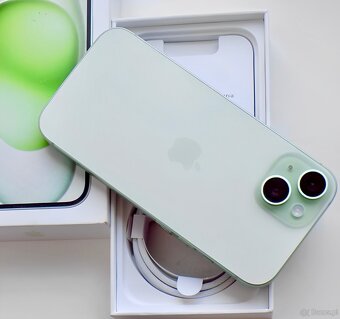 iPhone 15 Green BATERIA 100% TOP - 3
