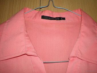 Bluzka damska w rozmiarze L, w kolorze różowym, w stanie uży - 3