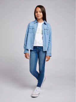 Sprzedam Dżinsy Dziewczęce Lee stright - 3