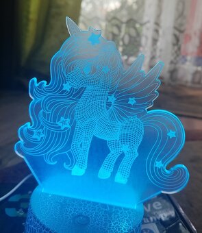 Lampka nocna z Jednorożcem - 3