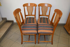 krzesła sosnowe cztery sztuki - 3