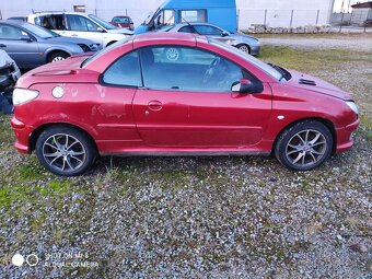 Peugeot 206 CC 1.6 benzyna, 2002 r., części - 3