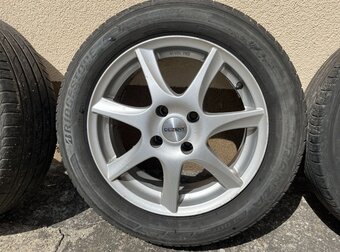 Komplet kół letnich Bridgestone + felgi aluminiowe Dezent 16 - 3