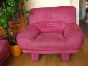 Komplet wypoczynkowy: kanapa i fotel KLER Scarlet 3 +1 - 3