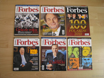 Forbes – miesięcznik 2010, 2015 i Forbes Life 2015r - 3
