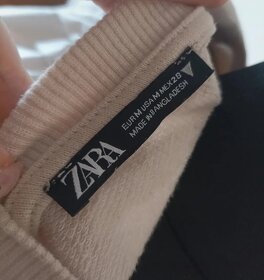 Beżowa bluza damska Zara M 38 100% bawełna - 3