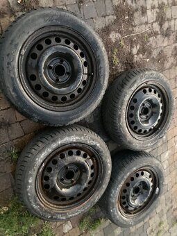 Opony zimowe i felgi do Opla 185x60x15 - 3
