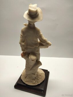 Figura sygnowana włoska Capodimonte Auro Belcari - 3