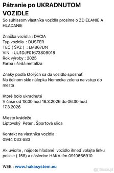 Ukradnuté - 3