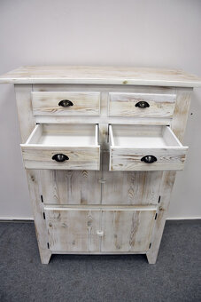 komoda z drewna sosnowego - jak nowa - 3