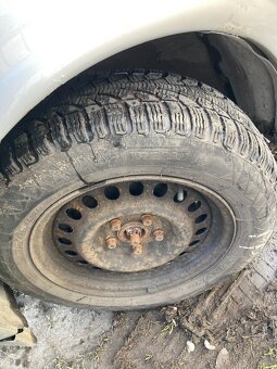 Opony Zimowe rozmiar 195x65x15 Felgami do Opla - 3