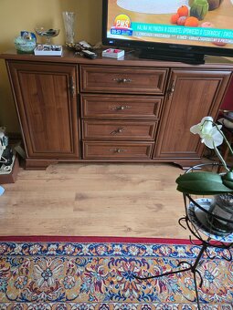 Zestaw ebli pokojowych szafa , komoda, 4 krzesla, gratis - 3