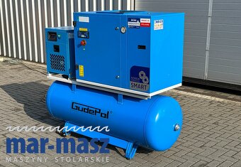 Sprężarka śrubowa GUDEPOL typ SMART-3G 11/10 zbiornik 500l - 3