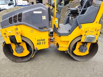 2014r Hamm HD12, HD 12 Walec stal stal Bomag - 3