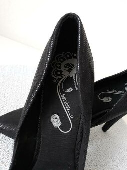 Wysokie Czarne szpilki - 3