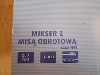 Mikser z misą obrotwa - 3