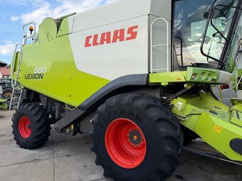Kombajn zbożowy Claas Lexion 660 heder V750 rok 2011 cena 38 - 3
