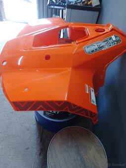 Kymco Mxu 300R przedni plastik, osłona,błotnik nowy - 3