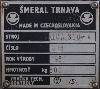 Prostownica do talii QRM 300/4 - 3