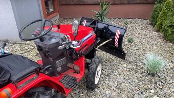 Japoński Traktorek 3 tłok.diesel nap.4x4 w cenie pług - 3