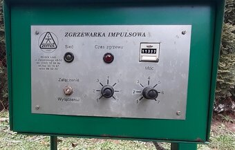 Sprzedam zgrzewarkę szczękową do folii PE/PP. - 3