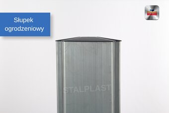 Słupek ogrodzeniowy 180x125mm - 3