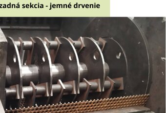 Profesjonalna dwusekcyjna niszczarka do rozdrabnianiaOdpadów - 3