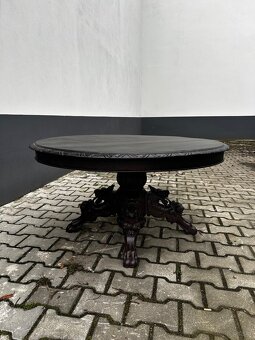 Stara drewniana lawa - 3