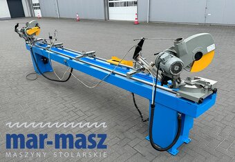 Piła podwójna ukośna do drewna i aluminium PERTICI typ UNIVE - 3