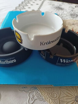 Popielniczki ceramiczne reklamówki z czasów PRL - 3
