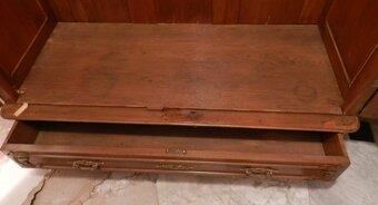 Dwie szafy Wiedeński Barok Drewno Brązowe - 3