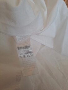 Śliczna bawełniana biała spódnica rozmiar 42 firmy George - 3