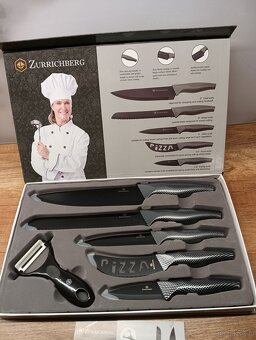 Zestaw wysokiej jakości szwajcarskich noży kuchennych - 3